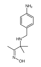 N-[3-[(4-aminophenyl)methylamino]-3-methylbutan-2-ylidene]hydroxylamine Structure