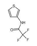 3-((trifluoroacetyl)amino)thiophene结构式