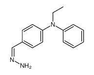 N-ethyl-4-methanehydrazonoyl-N-phenylaniline结构式