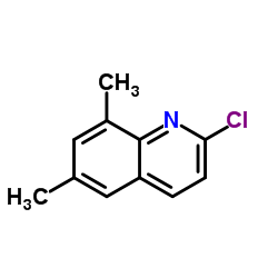 2-氯-6,8-二甲基喹啉结构式