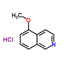 5-Methoxyisoquinoline hydrochloride (1:1) structure