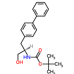 N-[(1R)-2-[1,1'-Biphenyl]-4-yl-1-(hydroxymethyl)ethyl]carbamic acid 1,1-dimethylethyl ester picture