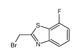 2-(BROMOMETHYL)-7-FLUOROBENZOTHIAZOLE结构式