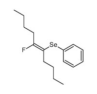 (E)-5-Fluoro-6-phenylselenodec-5-ene结构式