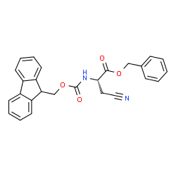 (S)-2-((((9H-芴-9-基)甲氧基)羰基)氨基)-3-氰基丙酸乙酯图片