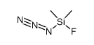 dimethylfluorosilyl azide Structure