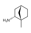 Bicyclo[2.2.1]heptan-2-amine, 1-methyl-, (1S-endo)- (9CI) structure