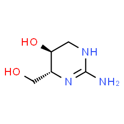 4-Pyrimidinemethanol,2-amino-1,4,5,6-tetrahydro-5-hydroxy-,(4R-trans)-(9CI) Structure