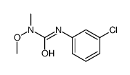 3-(3-chlorophenyl)-1-methoxy-1-methylurea结构式