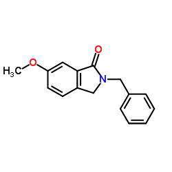 2-Benzyl-6-methoxy-1-isoindolinone Structure