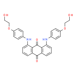 1,8-bis[[4-(2-hydroxyethoxy)phenyl]amino]anthraquinone picture