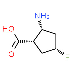 Cyclopentanecarboxylic acid, 2-amino-4-fluoro-, (1alpha,2alpha,4alpha)- (9CI) picture