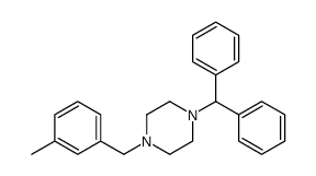 Des-Chloro Meclizine结构式