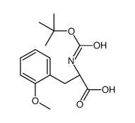 (R)-2-((TERT-BUTOXYCARBONYL)AMINO)-3-(2-METHOXYPHENYL)PROPANOIC ACID structure