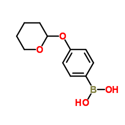 4-(2-四氢吡喃氧基)苯硼酸图片