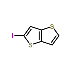 2-Iodothieno[3,2-b]thiophene结构式