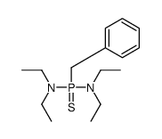 N-[benzyl(diethylamino)phosphinothioyl]-N-ethylethanamine Structure