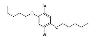 1,4-dibromo-2,5-dipentoxybenzene Structure