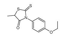 3-(4-ethoxyphenyl)-5-methyl-2-sulfanylidene-1,3-thiazolidin-4-one Structure