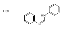 N,N'-diphenylformamidine monohydrochloride structure