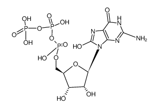 8-hydroxyguanosine triphosphate结构式