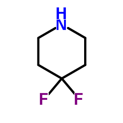 4,4-Difluoropiperidine structure