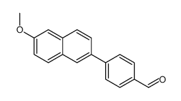 4-(6-methoxynaphthalen-2-yl)benzaldehyde Structure