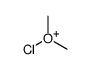 Dimethyl ether hydrogen chloride complex结构式