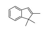1,1,2-trimethyl-indene Structure
