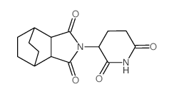 4,7-Ethano-1H-isoindole-1,3(2H)-dione,2-(2,6-dioxo-3-piperidinyl)hexahydro-结构式