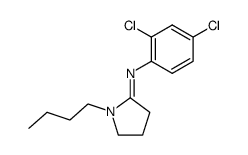 [1-Butyl-pyrrolidin-(2Z)-ylidene]-(2,4-dichloro-phenyl)-amine Structure