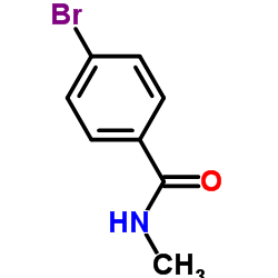 4-Bromo-N-methylbenzamide structure