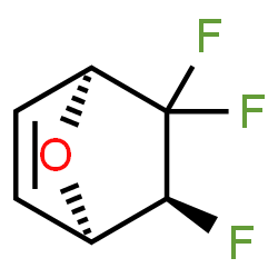 7-Oxabicyclo[2.2.1]hept-2-ene,5,5,6-trifluoro-,(1R,4S,6S)-rel-(9CI)结构式