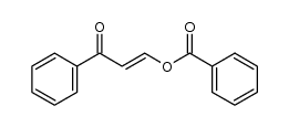 (E)-3-oxo-3-phenylprop-1-en-1-yl benzoate结构式