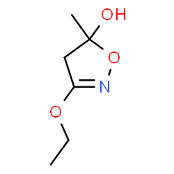 5-Isoxazolol, 3-ethoxy-4,5-dihydro-5-methyl- (9CI)结构式