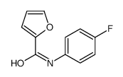 N-(4-Fluorophenyl)-2-furamide Structure