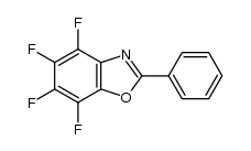 N-phenyltetrafluorobenzoxazole结构式