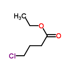 Ethyl 4-chlorobutanoate structure