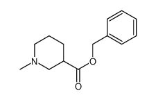 benzyl 1-methylpiperidine-3-carboxylate结构式