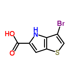 3-Bromo-4H-thieno[3,2-b]pyrrole-5-carboxylic acid picture