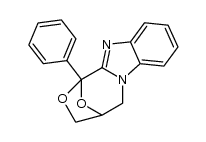 4,5-dihydro-1-phenyl-1,4-epoxy-1H,3H [1,4] oxazepino [4,3-a] benzimidazole Structure