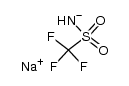 trifluoromethanesulfonamide monosodium salt结构式