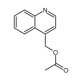 4-(acetoxymethyl)quinoline结构式