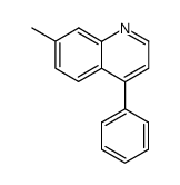 7-methyl-4-phenylquinoline Structure