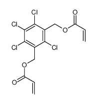 (tetrachloro-1,3-phenylene)bismethylene diacrylate structure