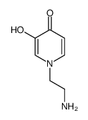 3-Hydroxy-N-aminoethylpyridone Structure