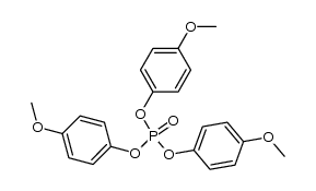 Tris-(4-methoxyphenyl) phosphate结构式