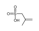 2-methylprop-2-ene-1-sulfonic acid结构式