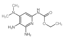 ethyl N-(5,6-diamino-4-dimethylamino-pyridin-2-yl)carbamate Structure