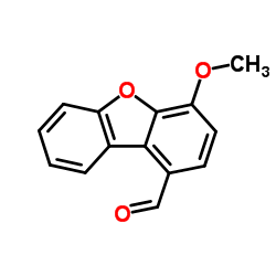 4-Methoxydibenzo[b,d]furan-1-carbaldehyde Structure